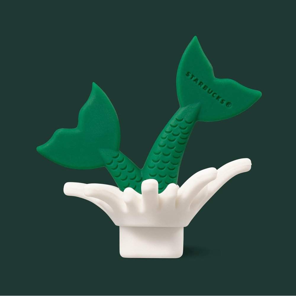 NWT Starbucks Reusable Stopper: Siren Tail
